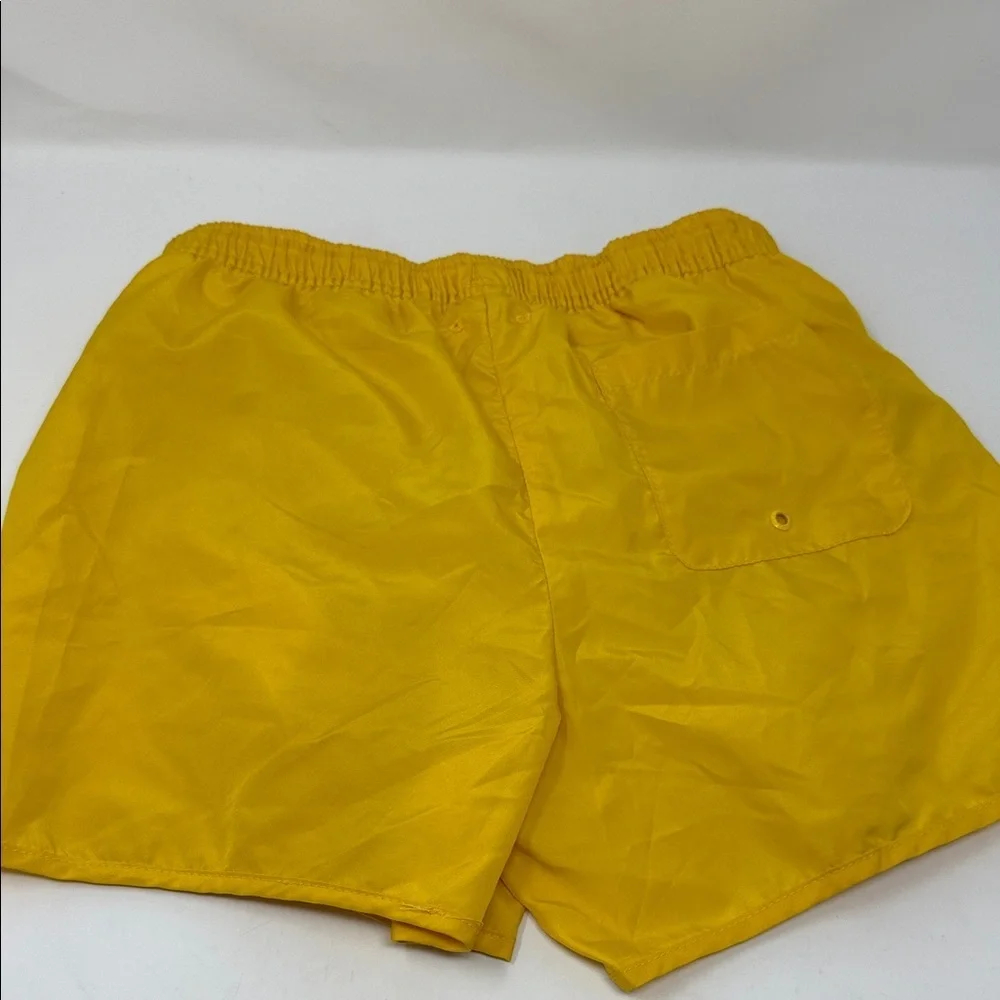 Zara Kid’s  Yellow Swim Shorts with drawstring size 11-12